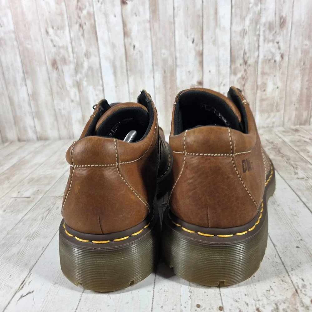 Dr. Martens 11306 y2k Brown Leather Chunky Lug Oxford‎ Shoes Mens 14 US 13 UK